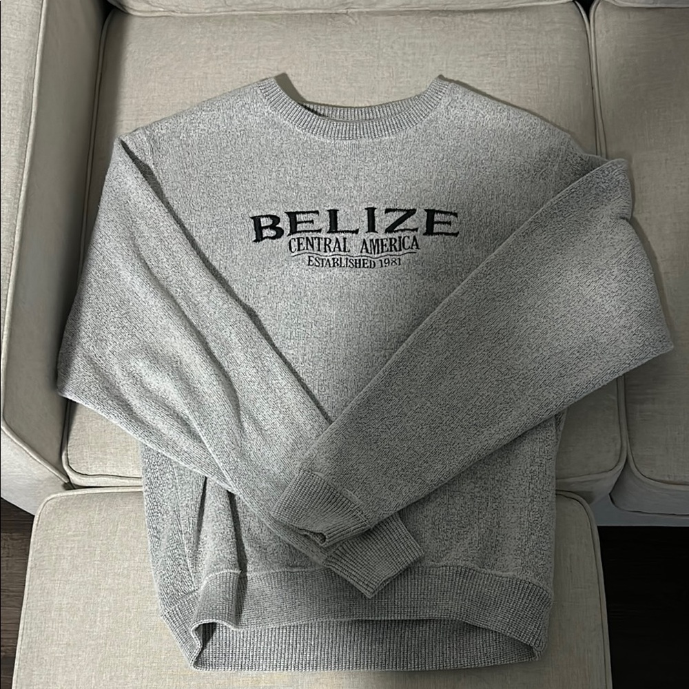 Gray Belize Sweater